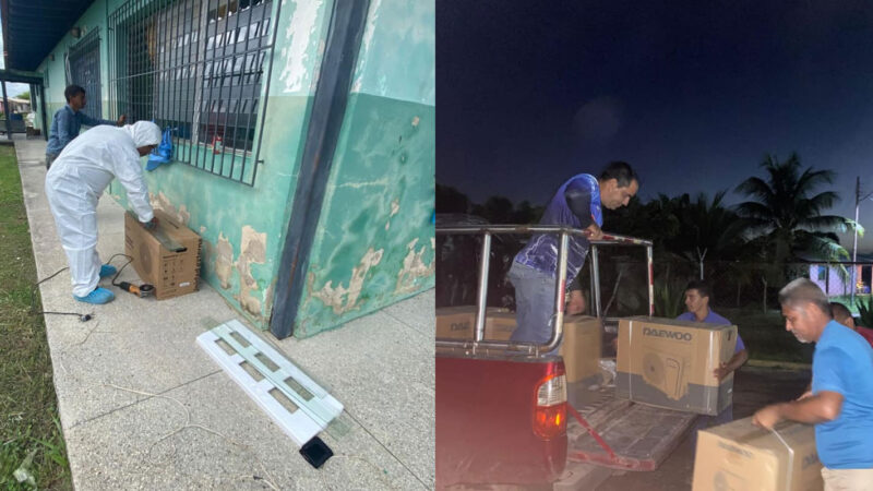 Proyecto de climatización y mejoras del Hospital Tipo I de Uracoa tiene un avance del 80%