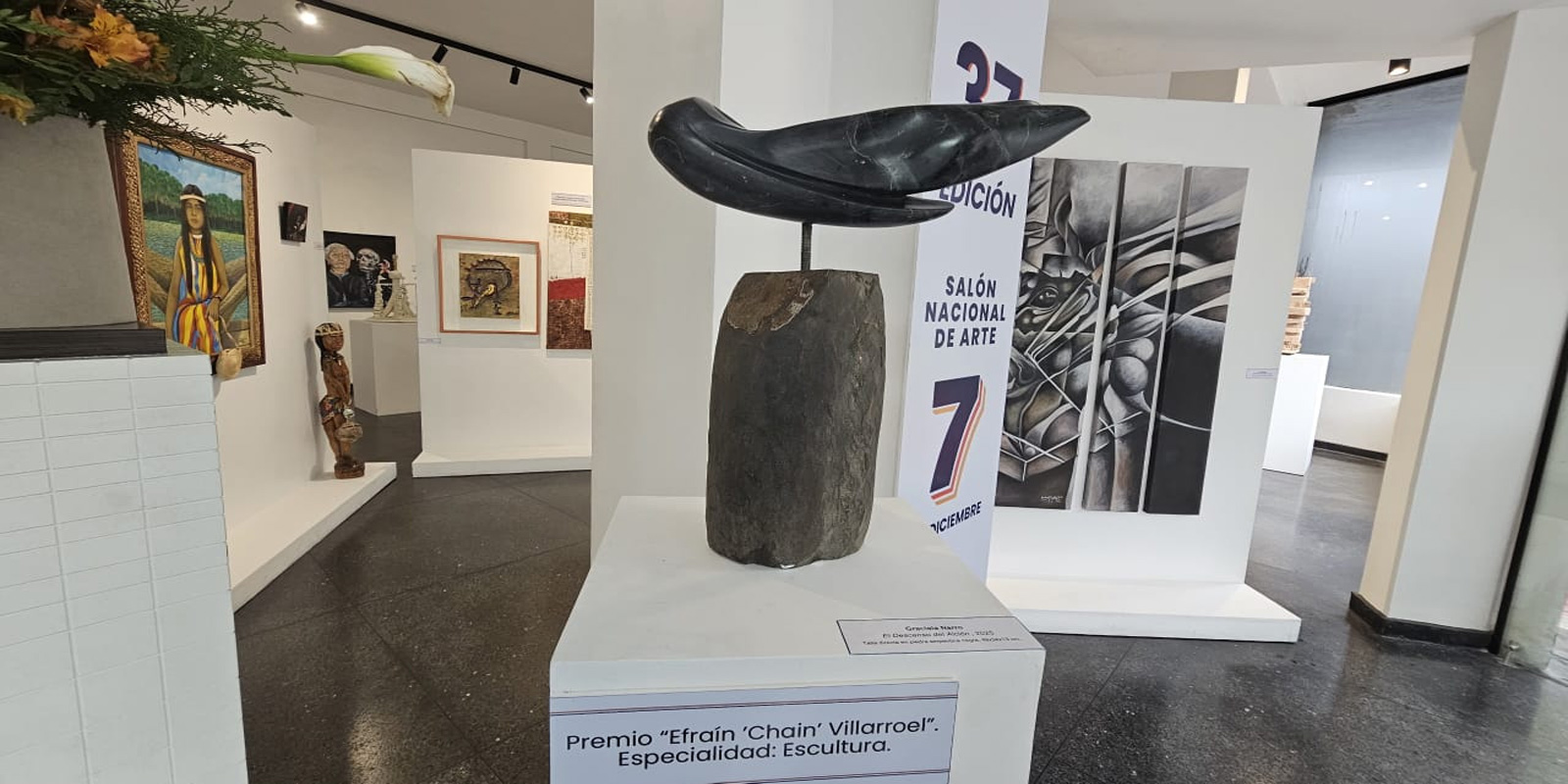 Ganadores del Salón Nacional de Artes 7 de Diciembre cuentan su historia