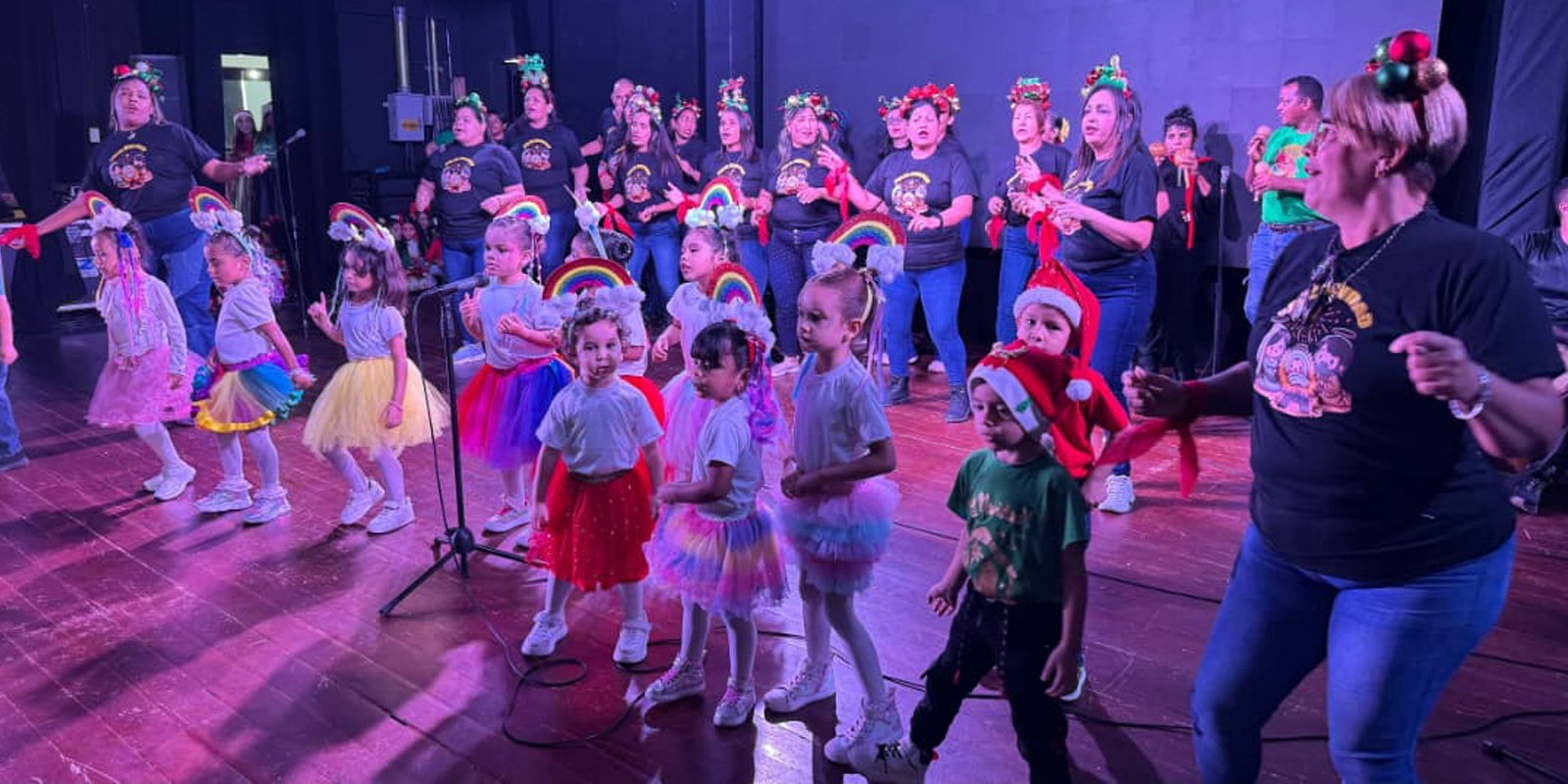 Niños y niñas del Samanna disfrutaron de su cierre de año en la Casa de Cultura