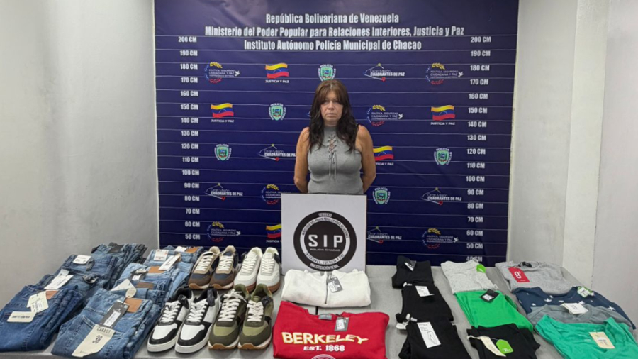 Capturada en Chacao cabecilla de una banda de hurteros en centros comerciales
