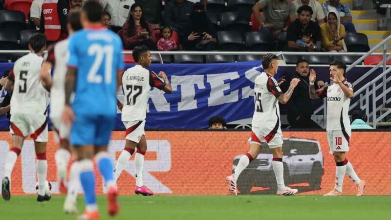 Flamengo le ganó a Cruz Azul en los cuartos de final de la Copa Intercontinental