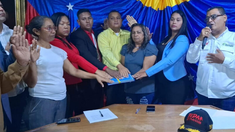 Armando Marín juramentado presidente de la Cámara Municipal de Libertador
