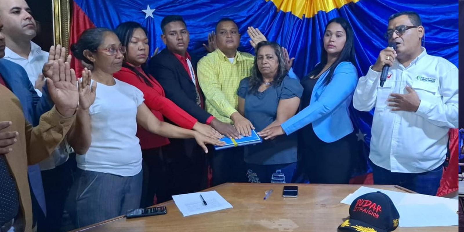 Armando Marín juramentado presidente de la Cámara Municipal de Libertador