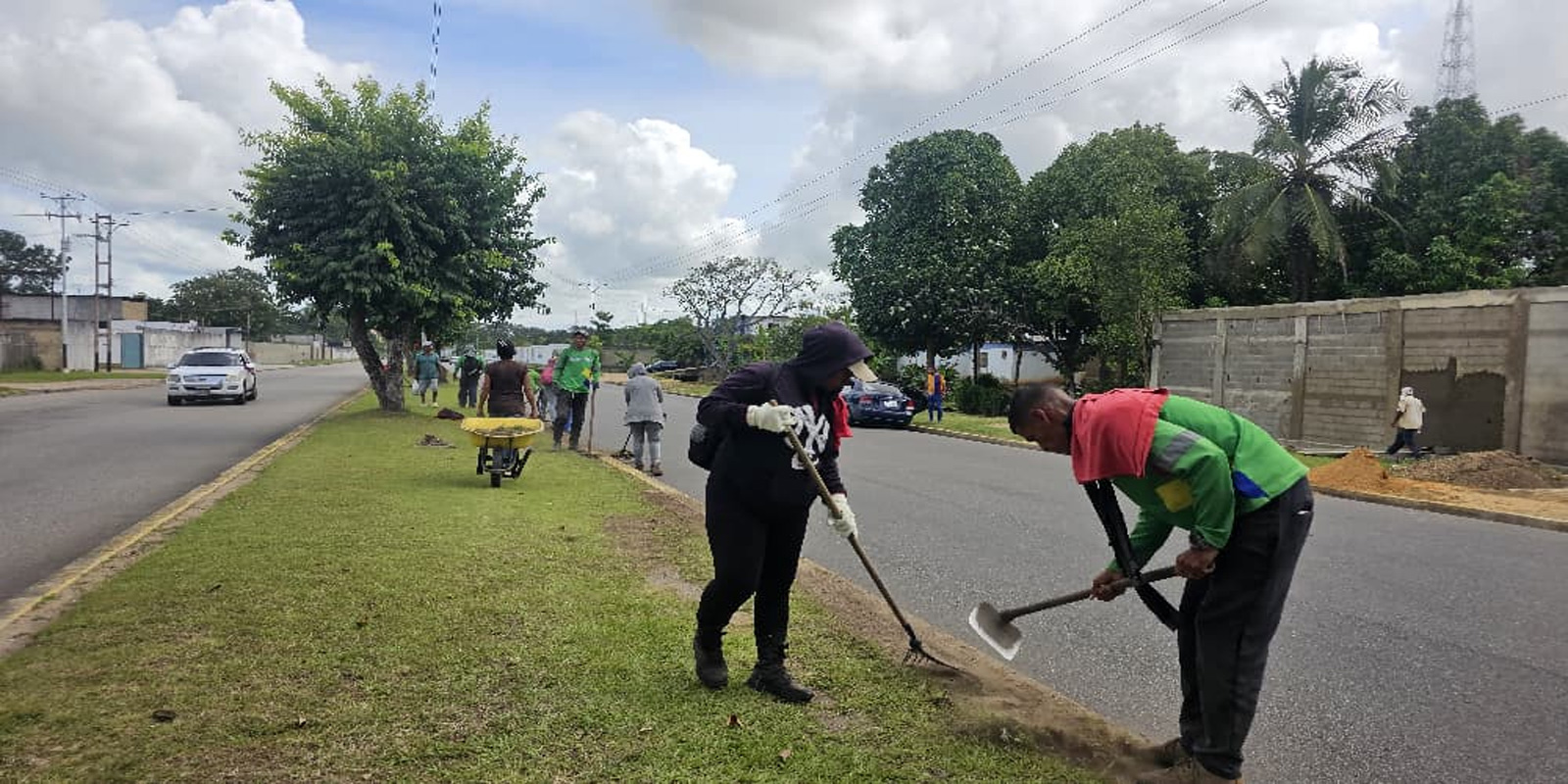 Avanzan trabajos de recuperación y mantenimiento de espacios públicos de Maturín
