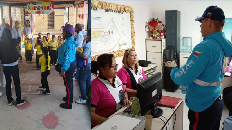 Cuadrantes de Paz de Polimaturín visitó más de 90 colegios en el inicio de clases