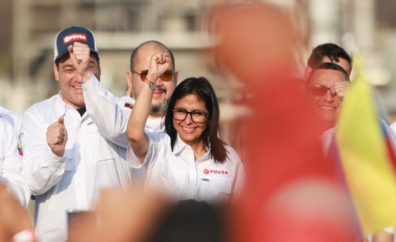 Delcy Rodríguez a EE.UU.: «Basta de órdenes de Washington sobre políticos en Venezuela»