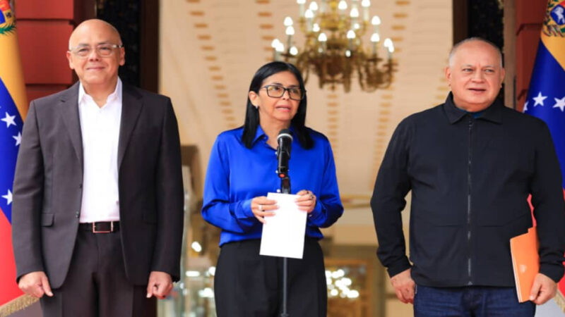 Delcy Rodríguez asegura que van 406 liberaciones