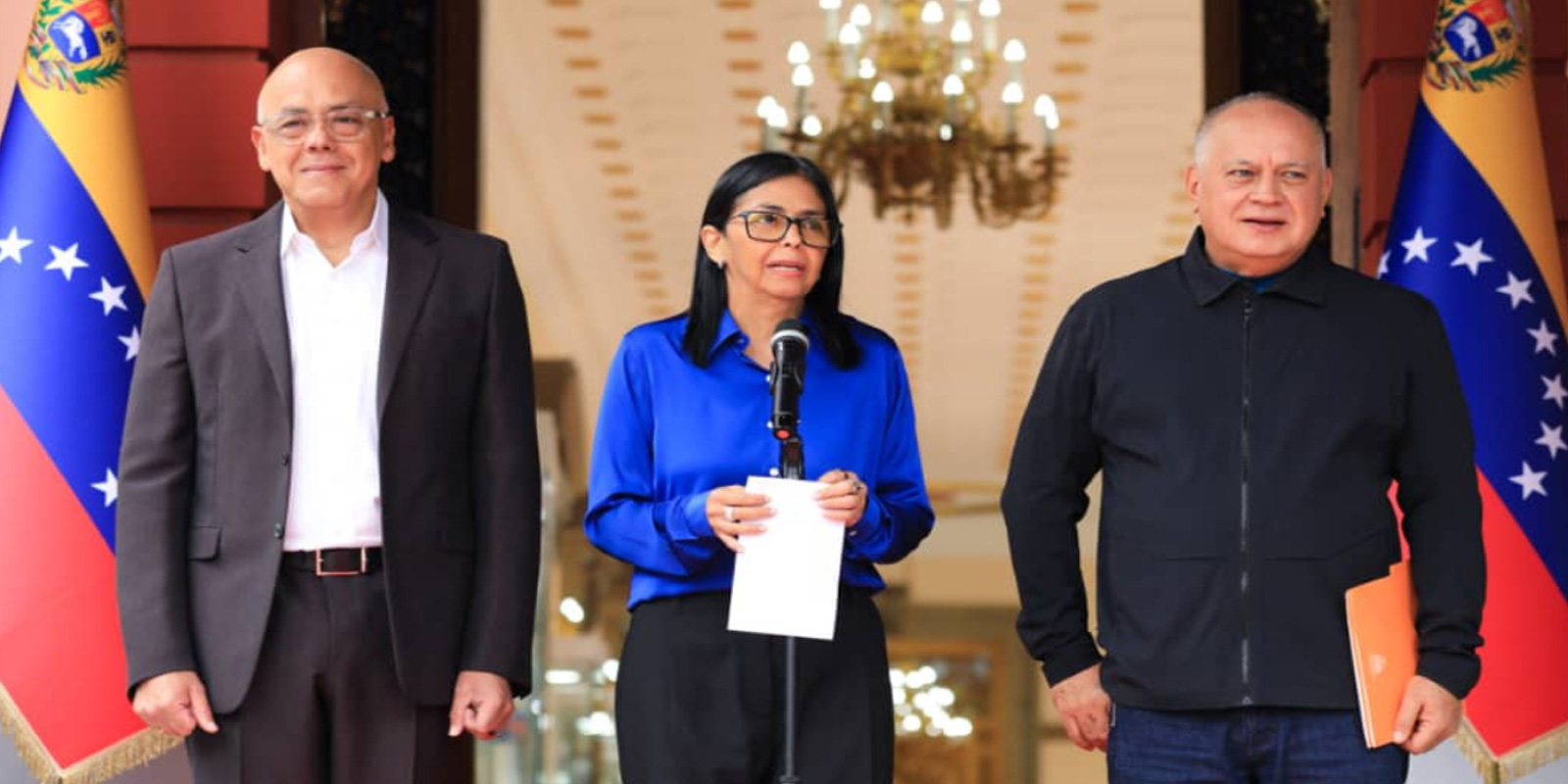 Delcy Rodríguez asegura que van 406 liberaciones