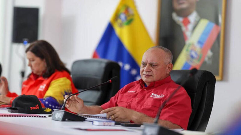 Diosdado Cabello afirmó que «se está avanzando» en la reapertura de las embajadas de EEUU y Venezuela