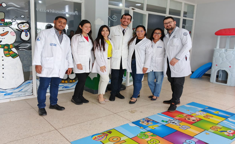 Hospital Núñez Tovar reconoce vocación de servicio de los pediatras en su día