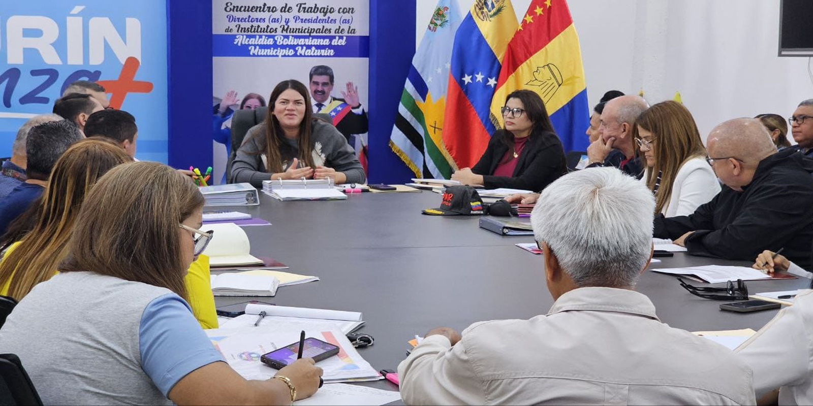 La alcaldesa Ana Fuentes evaluó el plan de trabajo para el año 2026