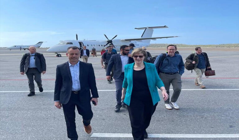 Laura Dogu llega a Caracas para reabrir misión diplomática de EEUU