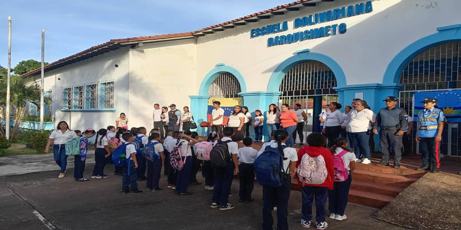 Organismos de seguridad y prevención desplegados en centros educativos de Monagas