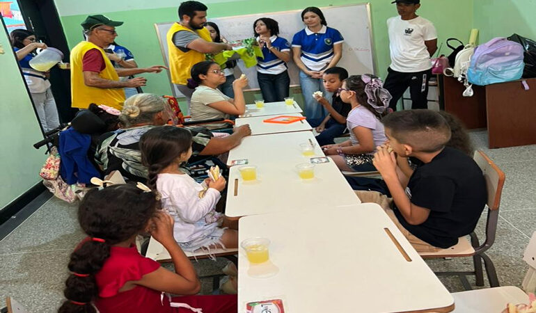 Por Amor A Ti comenzó el 2026 con jornada de atención en escuela especial Luisa Cáceres de Arismendi