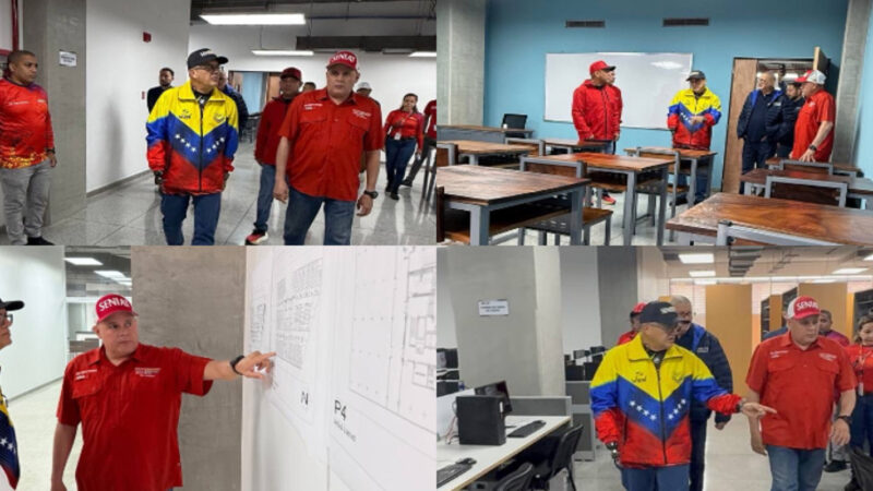 Superintendente Cabello verificó la culminación de los trabajos de adecuación y modernización en la ENAHP