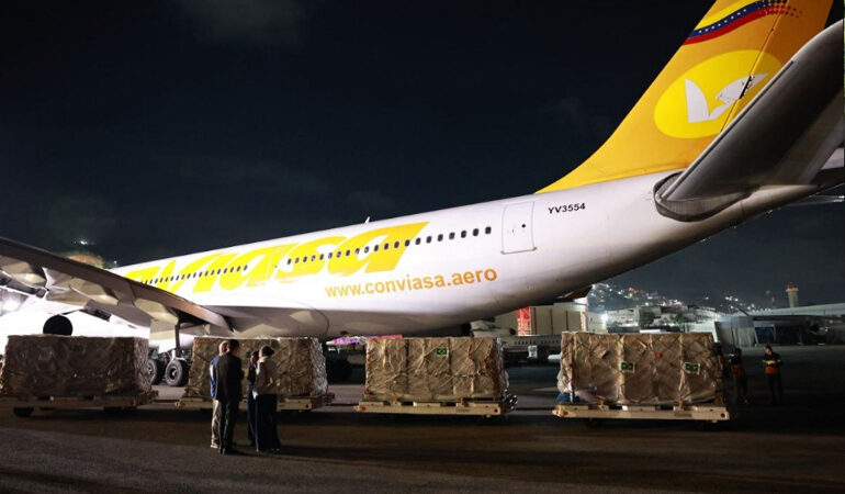 Arribó al país 23 toneladas de insumos médicos desde Brasil para pacientes de hemodiálisis y nefrología