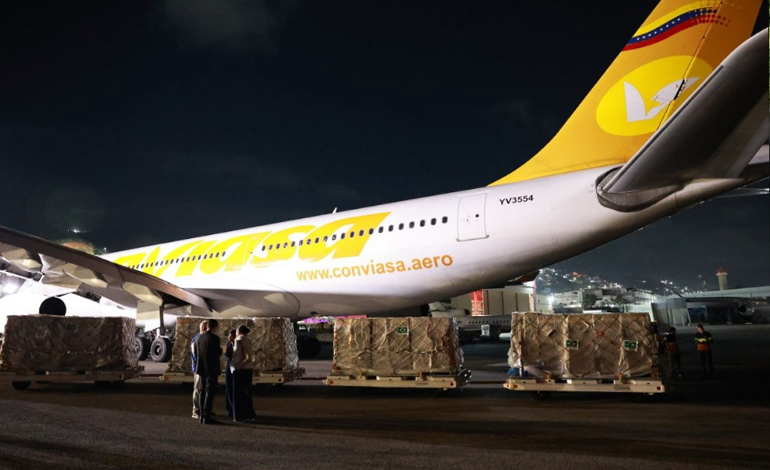 Arribó al país 23 toneladas de insumos médicos desde Brasil para pacientes de hemodiálisis y nefrología