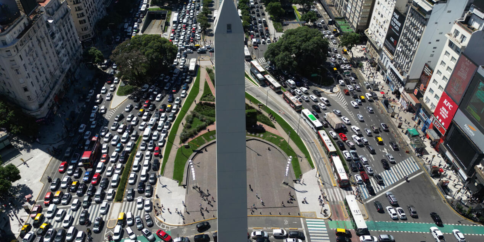 Un gran apagón se registró este miércoles en Buenos Aires