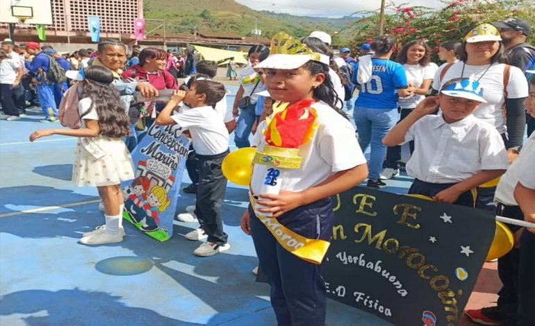 En Caripe inauguran fase institucional de los Juegos Intercursos Estudiantiles 2026