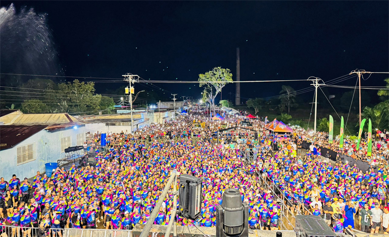 Más de 45 mil personas reunió el Jouvert de Caripito