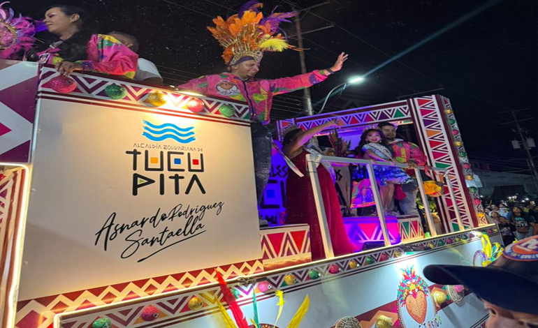 Víctor Rodríguez elevó el gentilicio deltano con una producción histórica en los Carnavales de Tucupita
