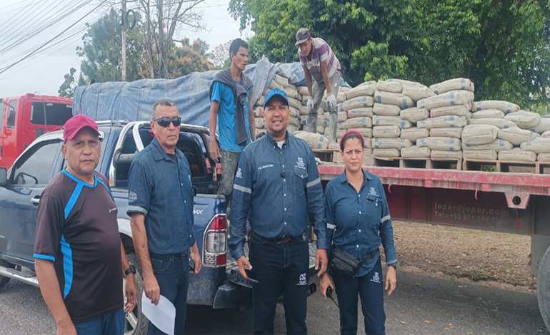 Planta Cerro Azul de la mano de la Corporación Socialista del Cemento impulsa Gran Despliegue Comunal en el estado Monagas