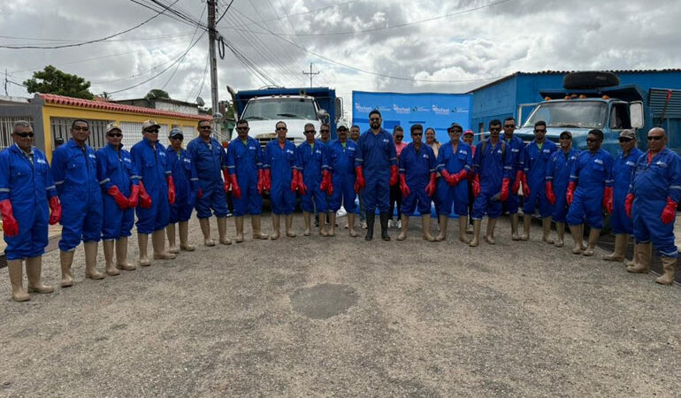 Alcaldía de Aguasay entregó dotación a trabajadores del aseo urbano
