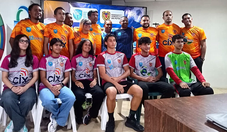 Asociación de fútbol del estado Monagas presenta seleccionador es de fútbol campo y sala