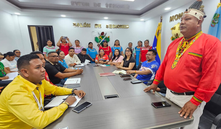 ​Diputados de la AN encabezan encuentro de Empoderamiento Legislativo Indígena en Monagas