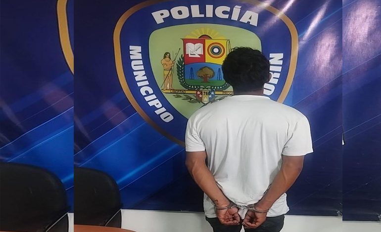 Polimaturín arrestó a un joven por hurto en una vivienda de Prado del Sur