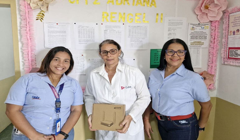 Aba Ultra conecta escuelas y centros de salud en Alto de Los Godos