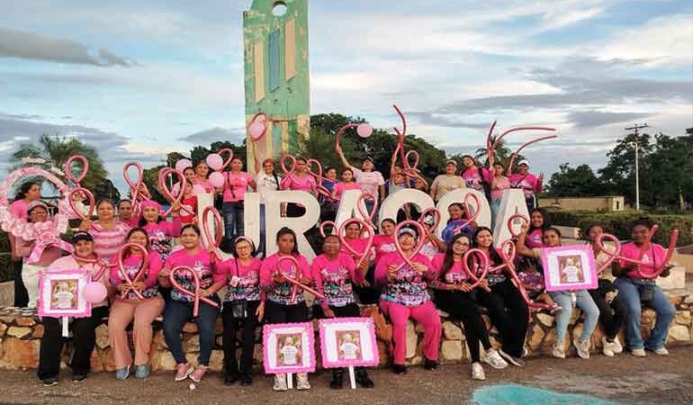 Con éxito se realizó la Gran Caminata Rosa «Tócate y salva tu vida» en Uracoa