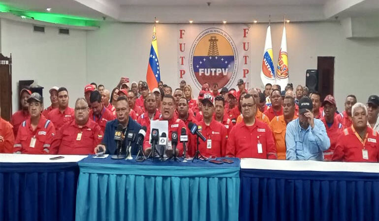 Trabajadores petroleros exigen respeto a la libertad sindical y a los derechos laborales ante operadoras transnacionales