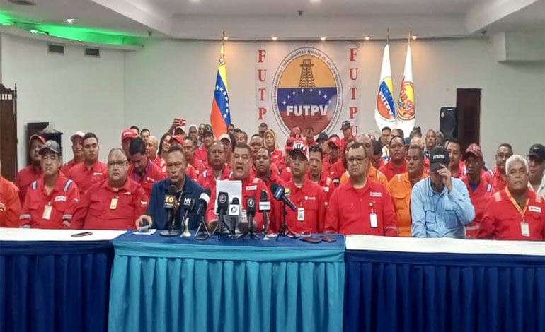 Trabajadores petroleros exigen respeto a la libertad sindical y a los derechos laborales ante operadoras transnacionales